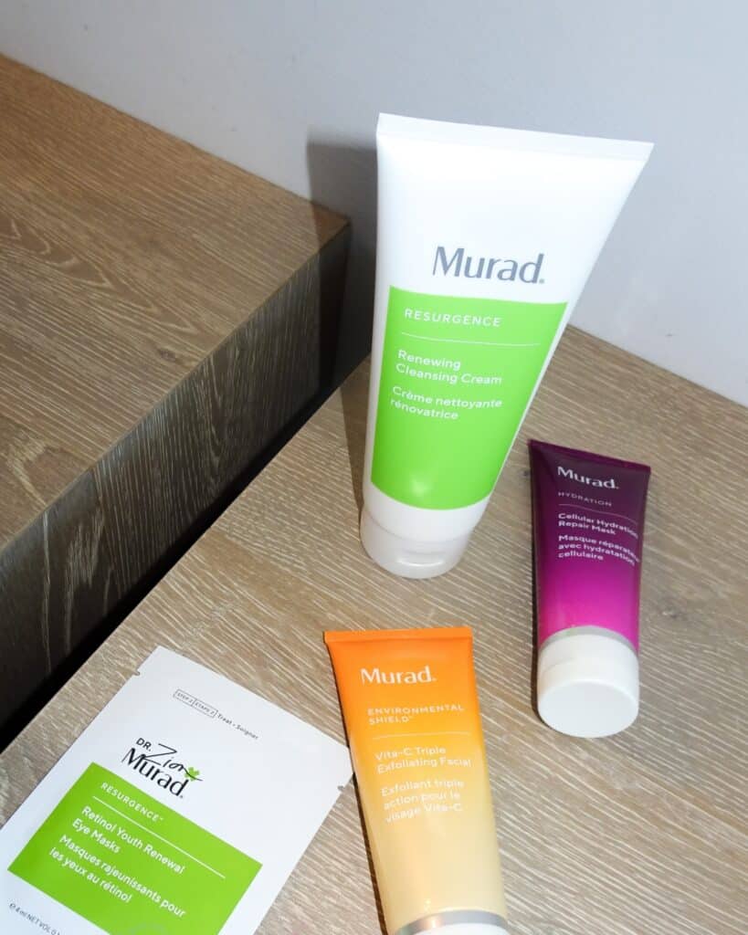 Murad skincare.