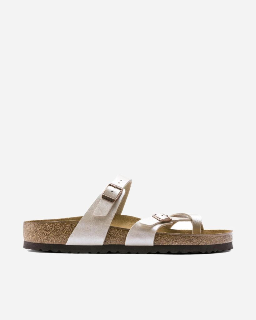 Birkenstock ‘Mayari’ Birko-Flor sandals, $240.