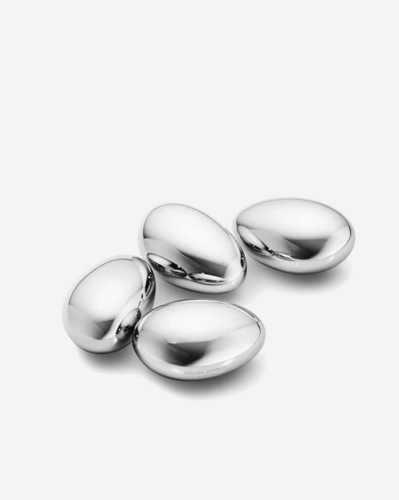 Georg Jensen Sky Ice Cubes, set of 4, $95, from Simon James