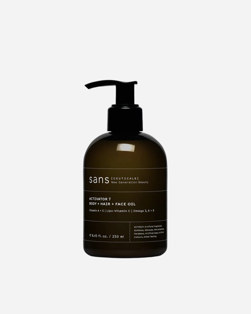 Sans [ceuticals] Activator 7 Body + Hair + Face Oil, $75.