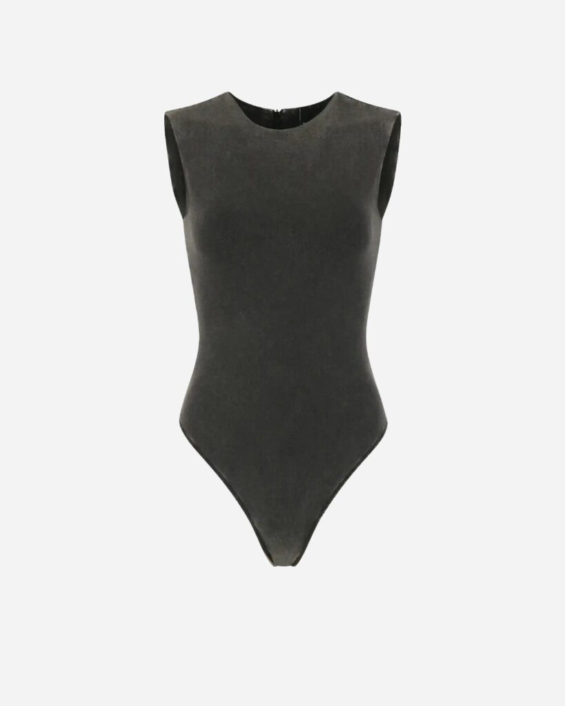 Entire Studios sleeveless bodysuit, $140.