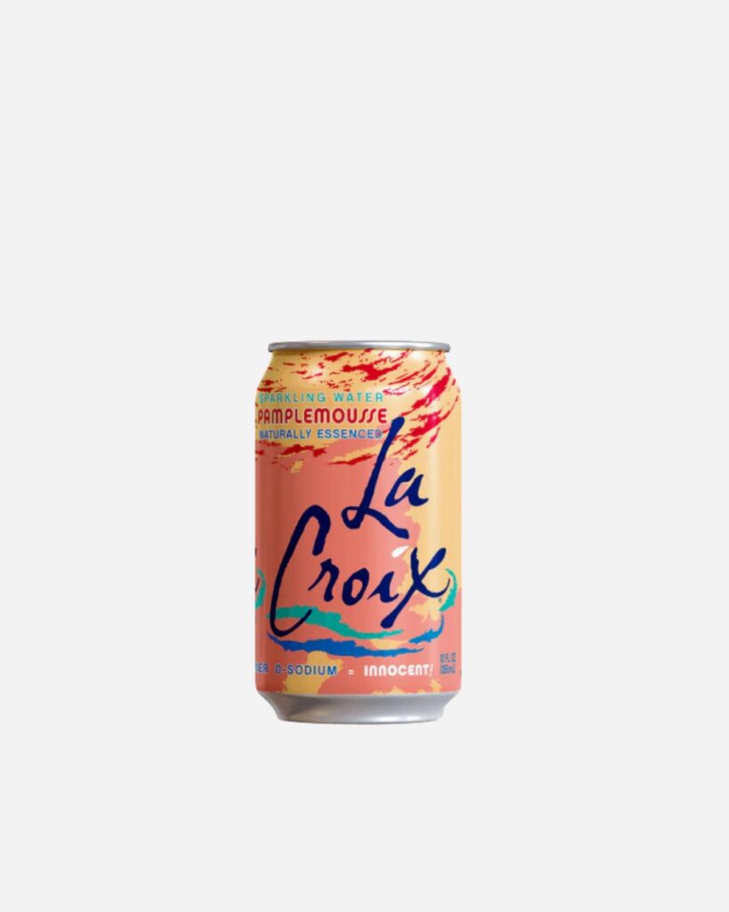 La Croix Sparkling Pamplemousse, $13 (8 pack).