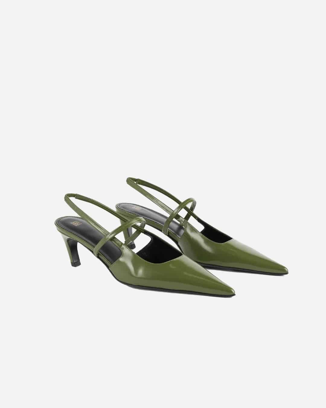 Toteme 'The Sharp Slingback', $899 from FABRIC.