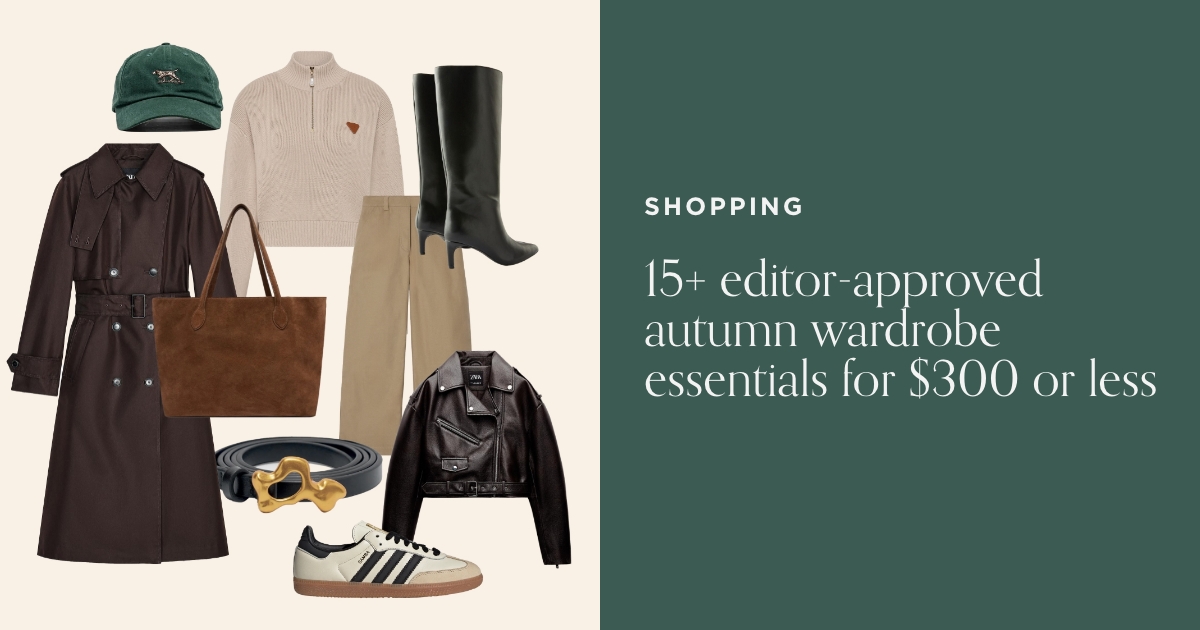 Fashion Quarterly | 15+ Autumn Essentials For $300 Or Less