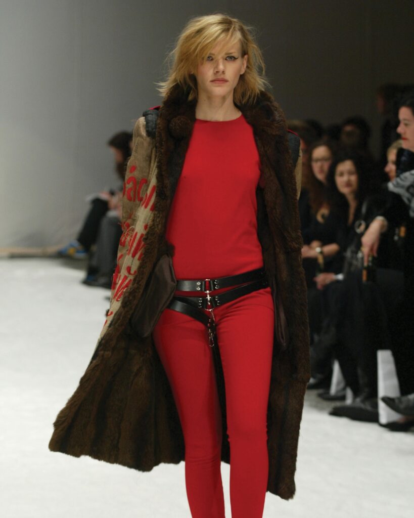 Red W03 at NZFW. Photo by Michael Ng.