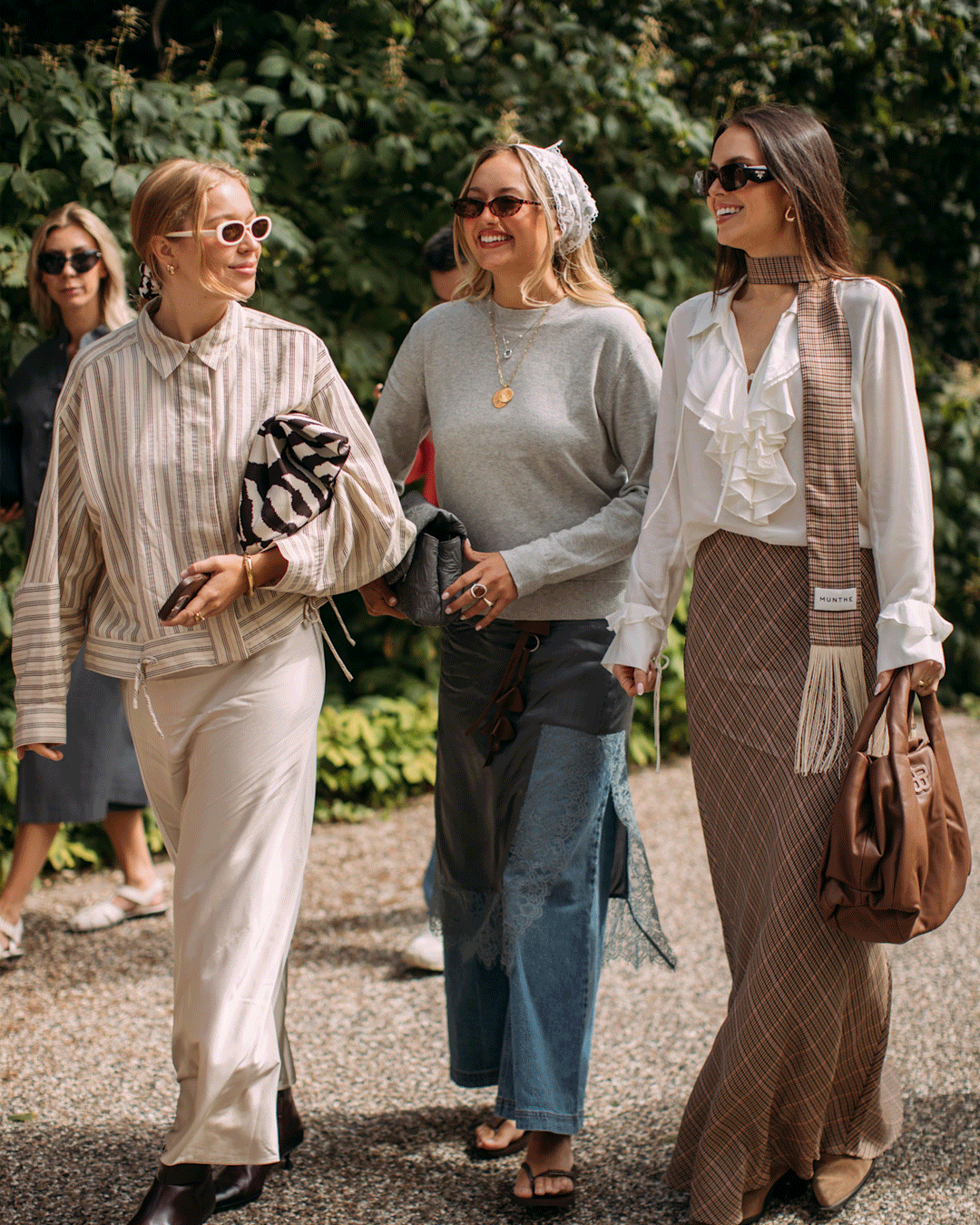 Copenhagen Fashion Week street style. Imagery: Launchmetrics/Spotlight