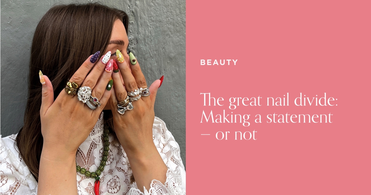 Discuss Nails FQ | The great nail divide: The art of making a statement — or not