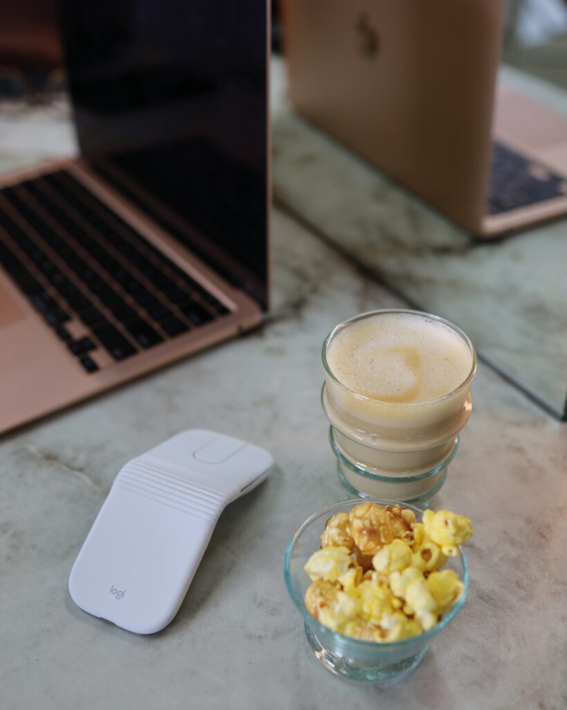 Jess Molina takes Logitech's first foldable mouse, the Mobi Fold, through a busy day in Auckland — and finds fashion's newest tech-cessory.